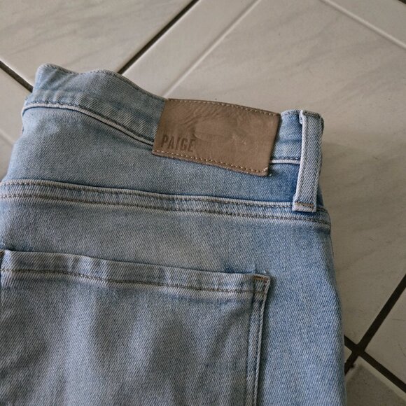 Paige Federal Slim Straight Jeans Nix Wash 30x29 - Picture 2 of 5